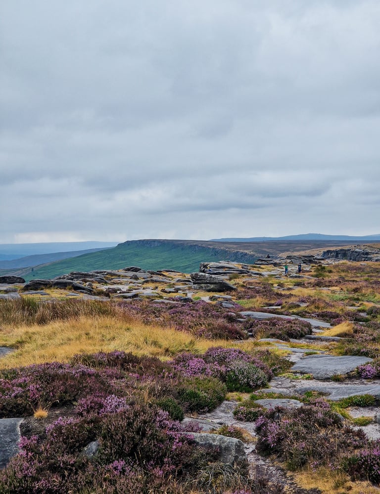 Stanage Edge in Peak District National Park