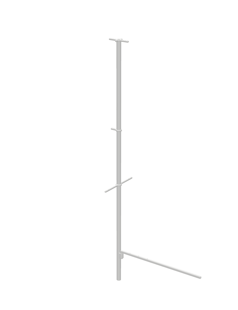 A mast for 3D printed radio controlled sailboat