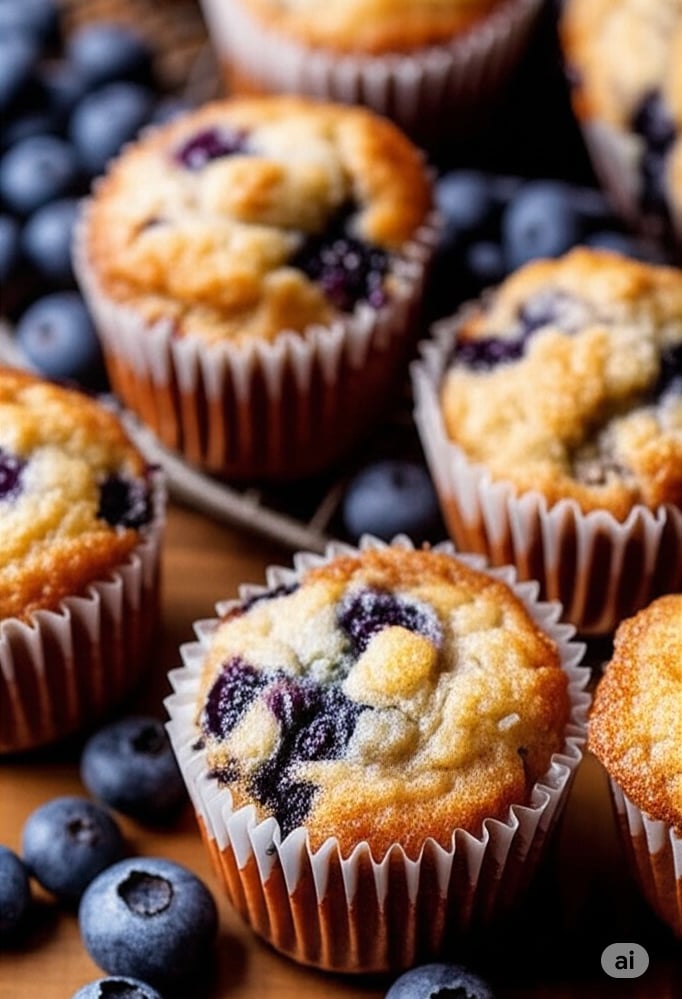 blueberry muffins