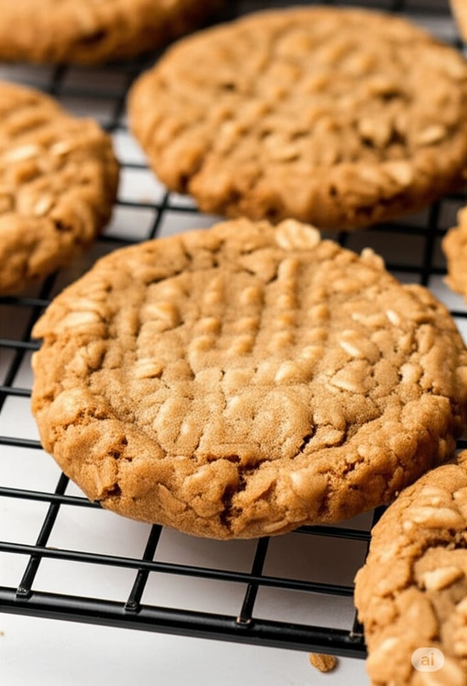 oatmeal peanut butter cookies