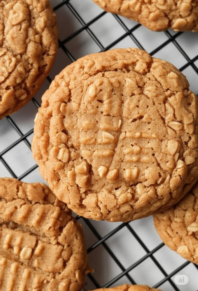peanut butter oatmeal cookies