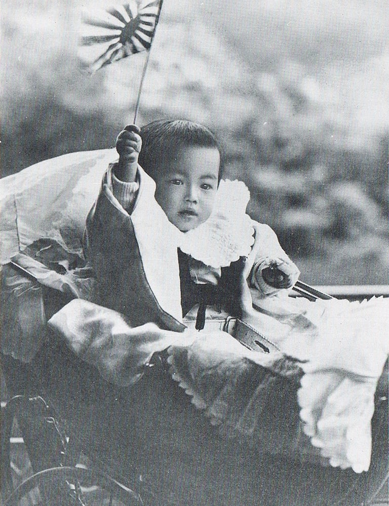 Hirohito as an infant in 1902