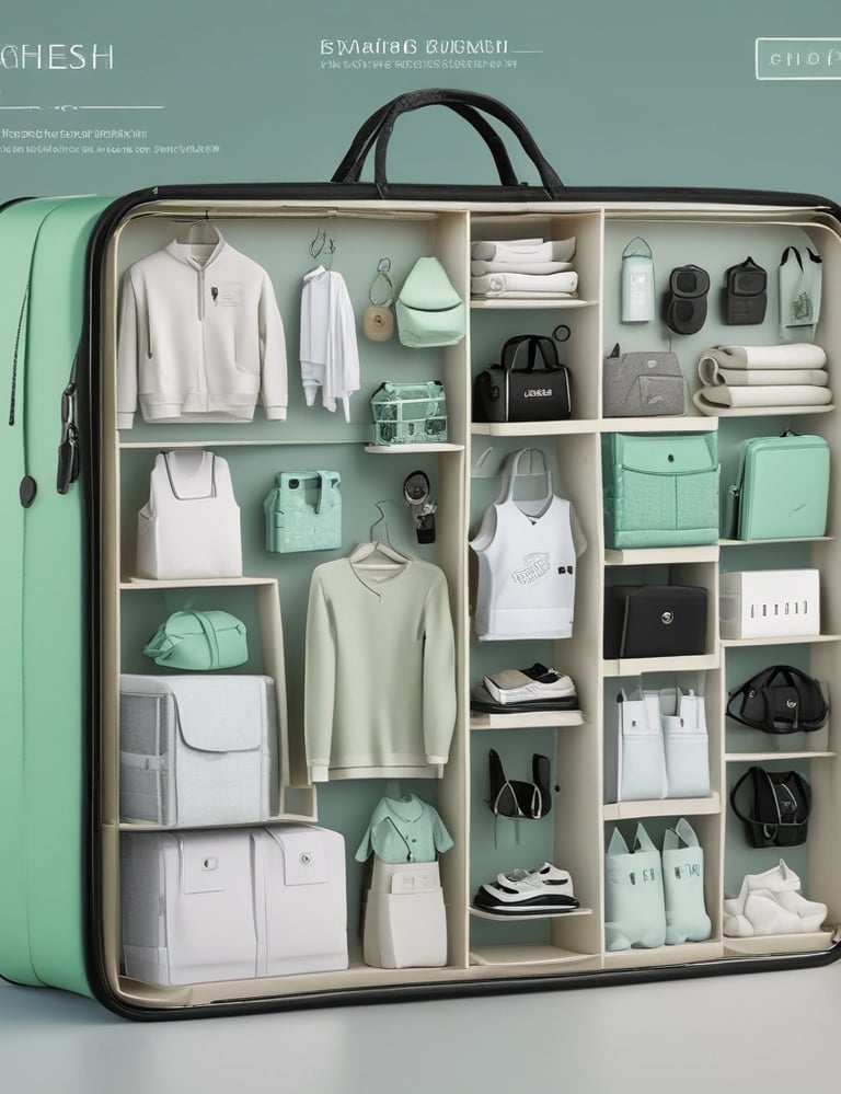 A minimalist workspace with subtle hints of mint green, suggesting calm and freshness.