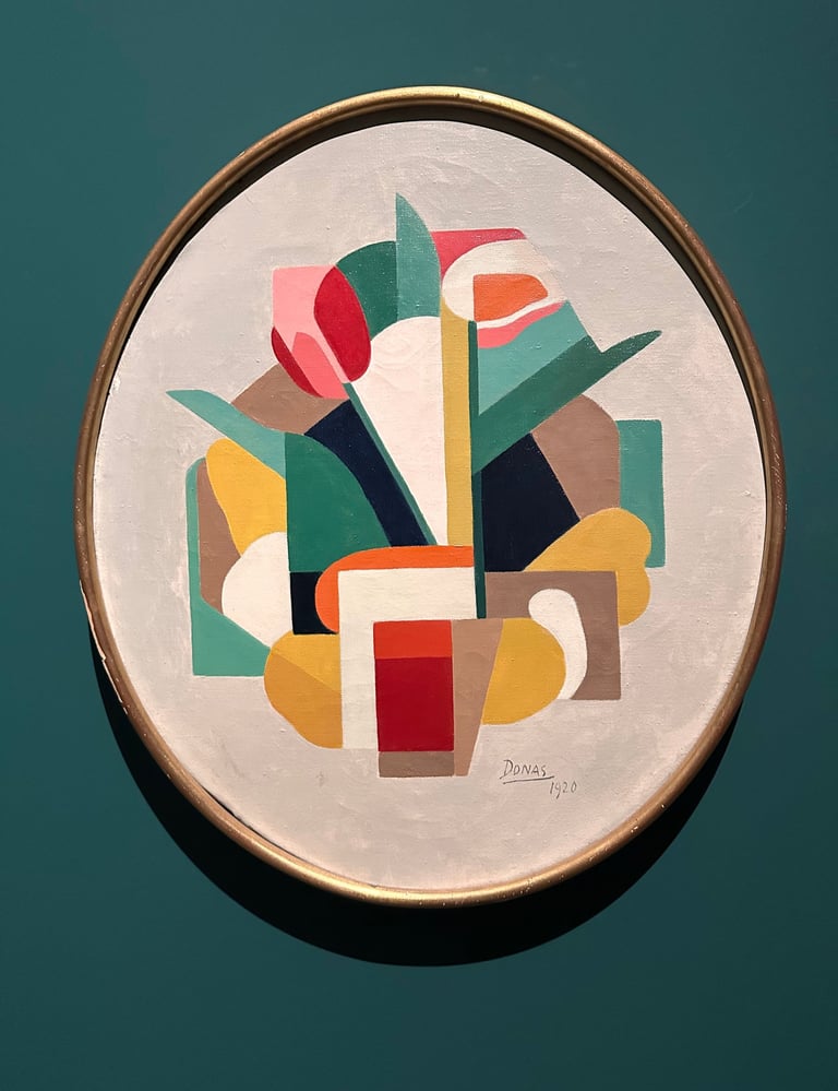 Tulips,1920 oil on canvas ©16mag