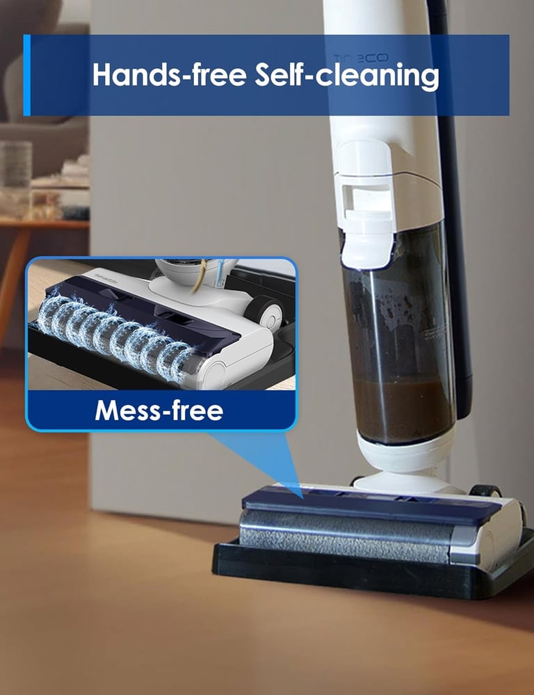 Cordless floor washer