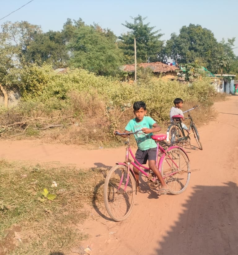 boys on the bicycle
