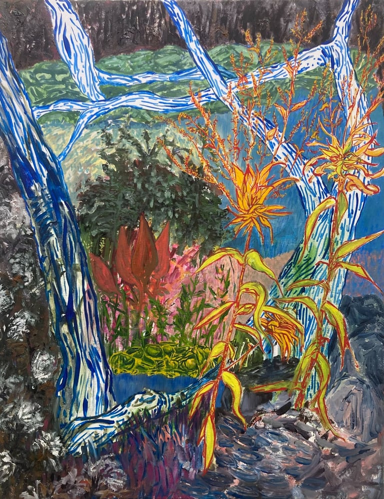 contemporary landscape painting