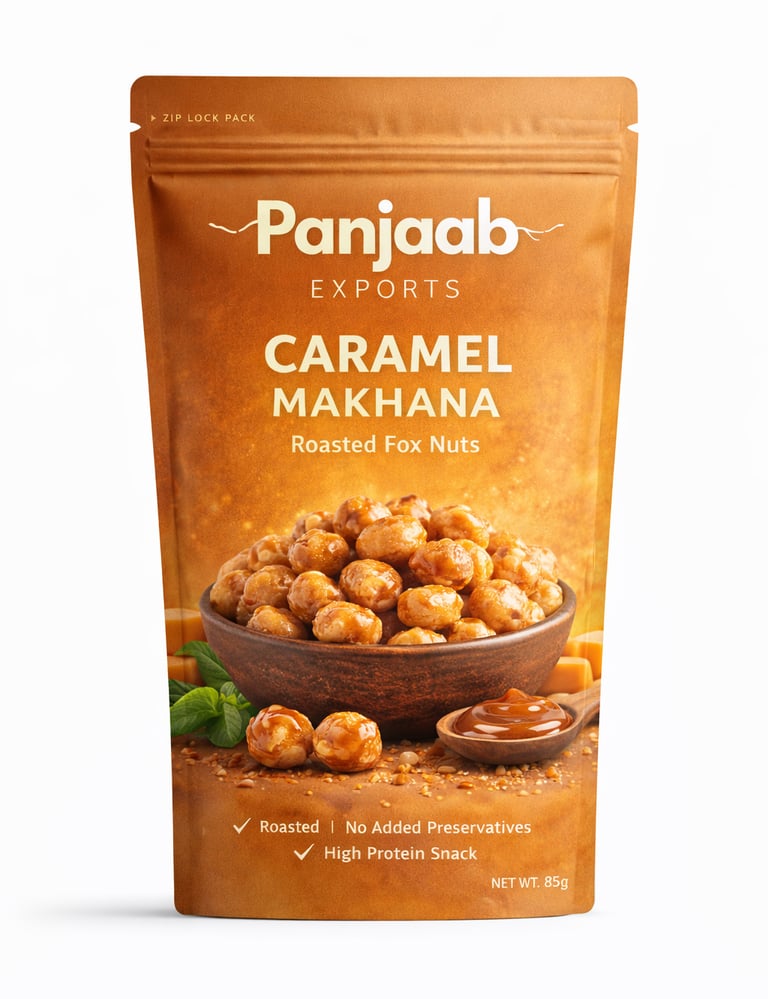 caramel makhana