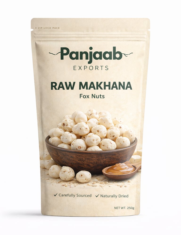 raw makhana