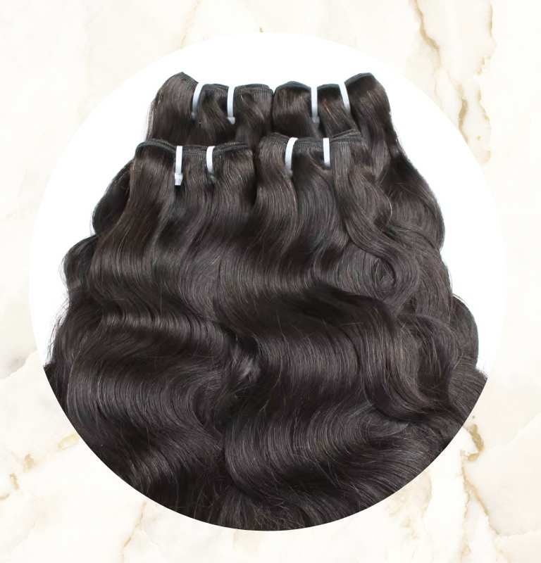 Echthaartressen bodywave gewellt