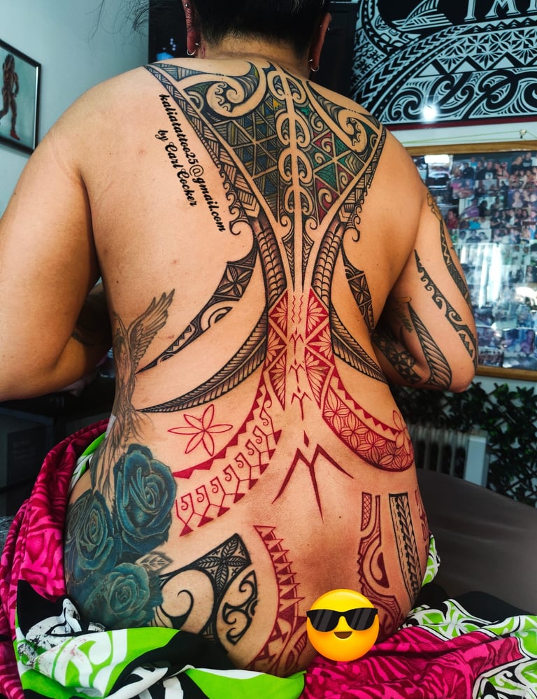 carl cocker polynesian tattoo artist brisbane sydney perth australia 