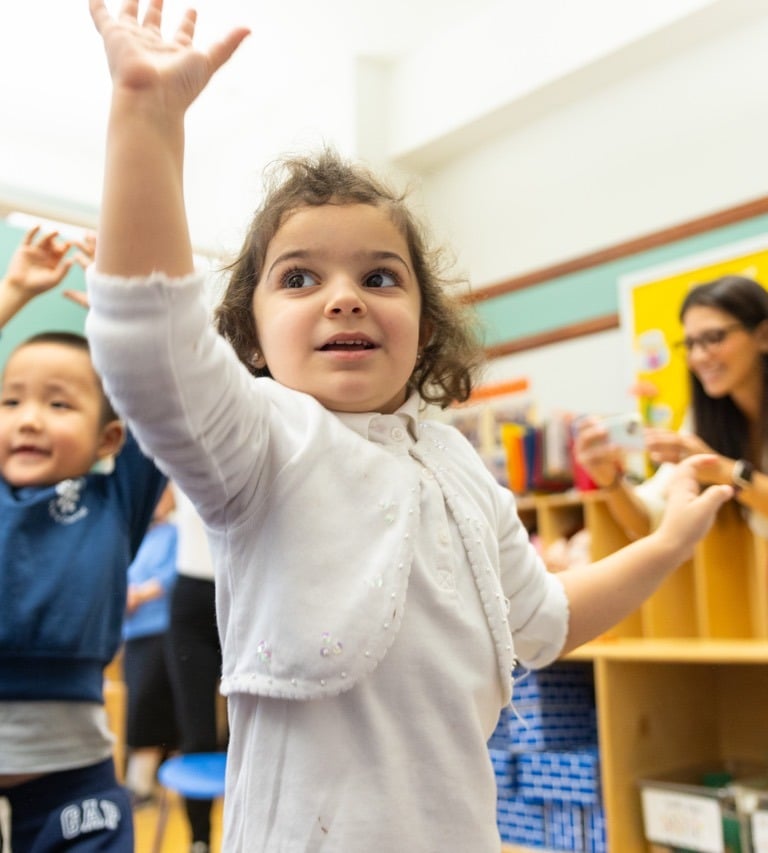 Preschool movement is fun.
