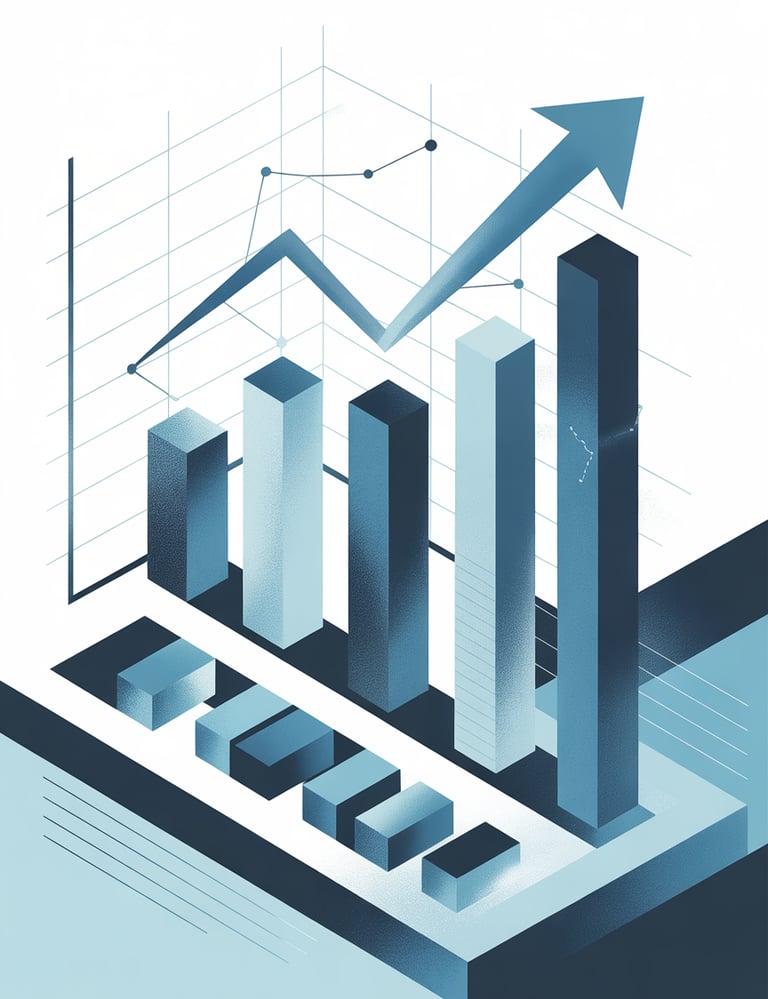 a graphened graphing of a bar chart