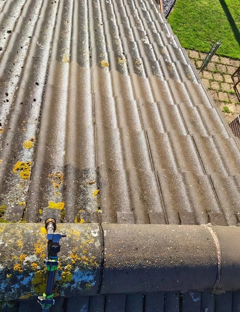Roof pressure washing Cambridge