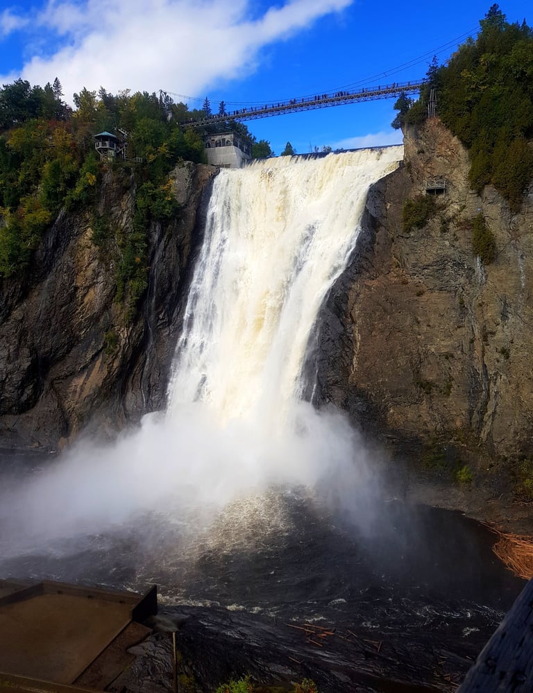 chutes de montmorency