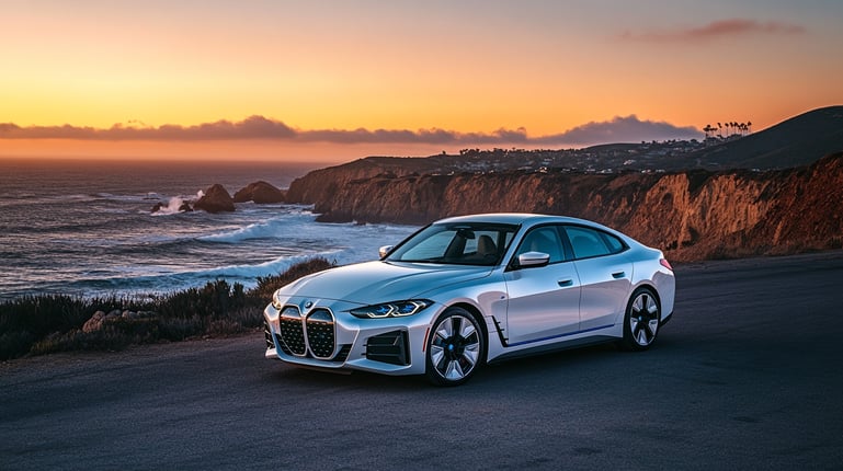 BMW i4 ready for Trojan Drive client