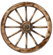 Watercolor wagon wheel