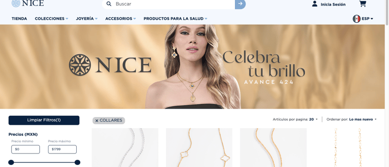 Comprar Joyería Nice