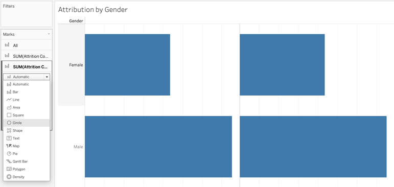Tableau interactive dashboard project