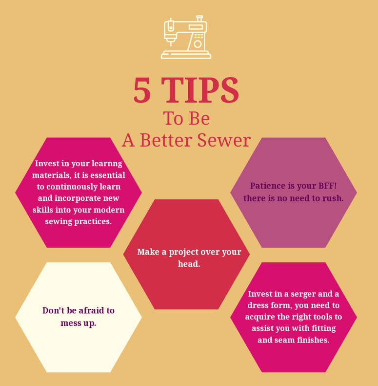 Five tips to be a better sewer
