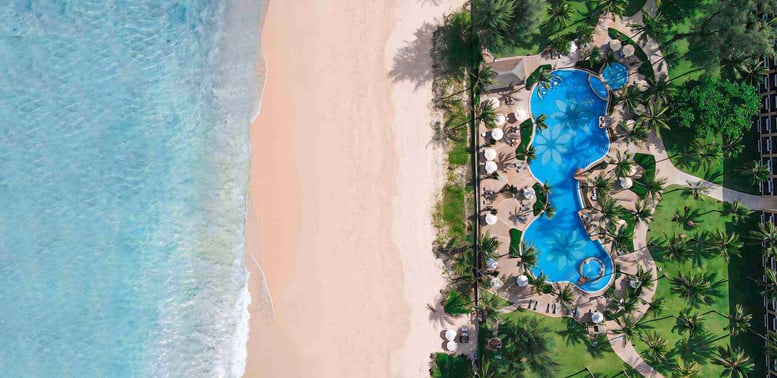 Katathani Resort Pool and Kata Noi Beach