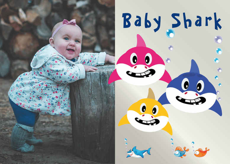 a baby sharky baby sharky baby sharky baby sharky baby sharky