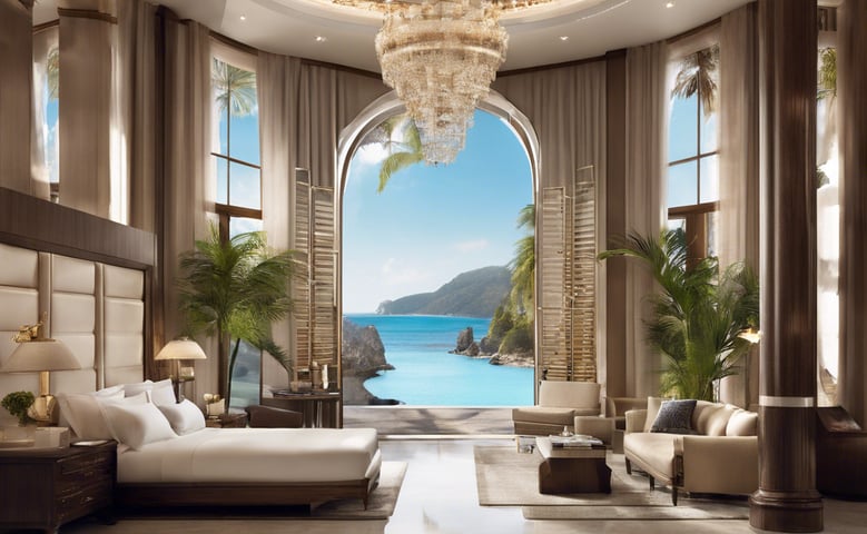 Bright living room with modern inventory