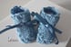 chaussons tricot bb tricoté main bébé