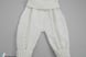 Pantalon blanc bebe tricoté main