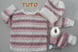 tuto tricot bébé, modèle layette à tricoter, patron vêtement bébé