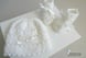 Bonnet chaussons tricot layette bebe