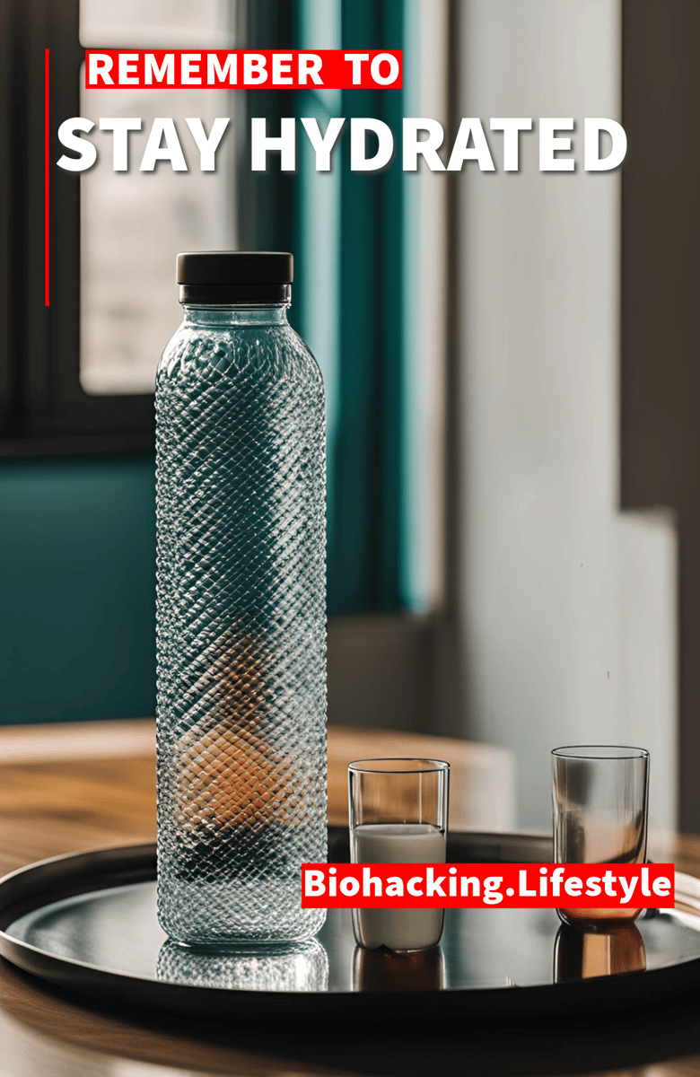 Essential Tips to Stay Hydrated Daily biohacking lifestyle