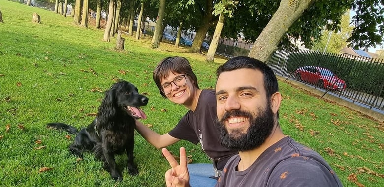 (Capitu, Bentinho e Max- Pet Sitting em Dublin, Irlanda - Setembro/2023)