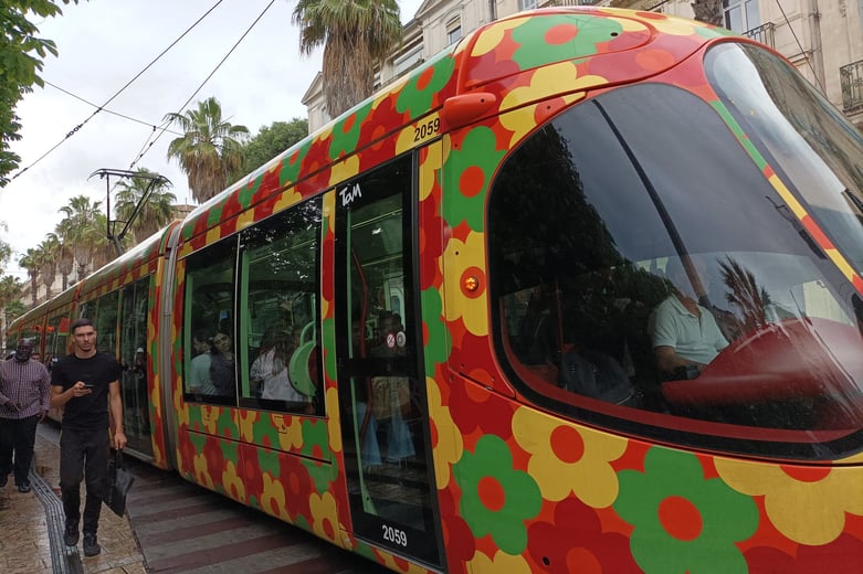 Line 2 Montpellier  Tram