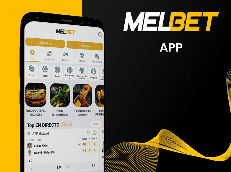 Melbet tiene aplicación móvil para iOS y Android