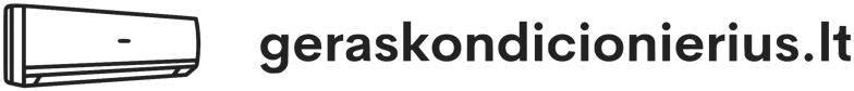 Kokybiškas kondicionierių montavimas logo