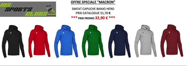 Macron vêtement promo