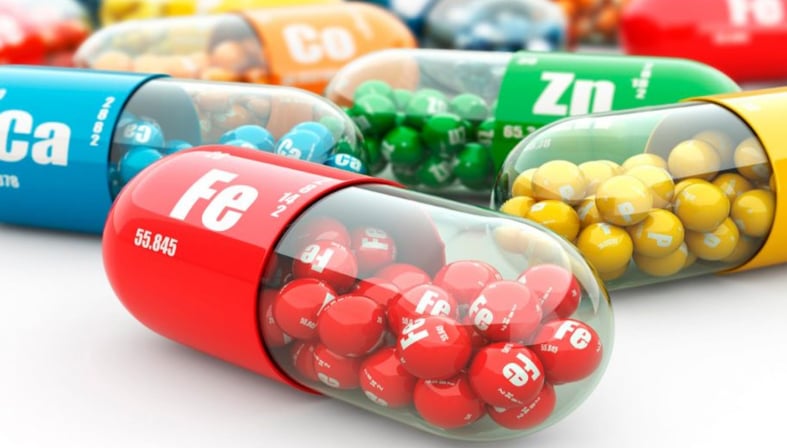 Capsulas de vitaminas