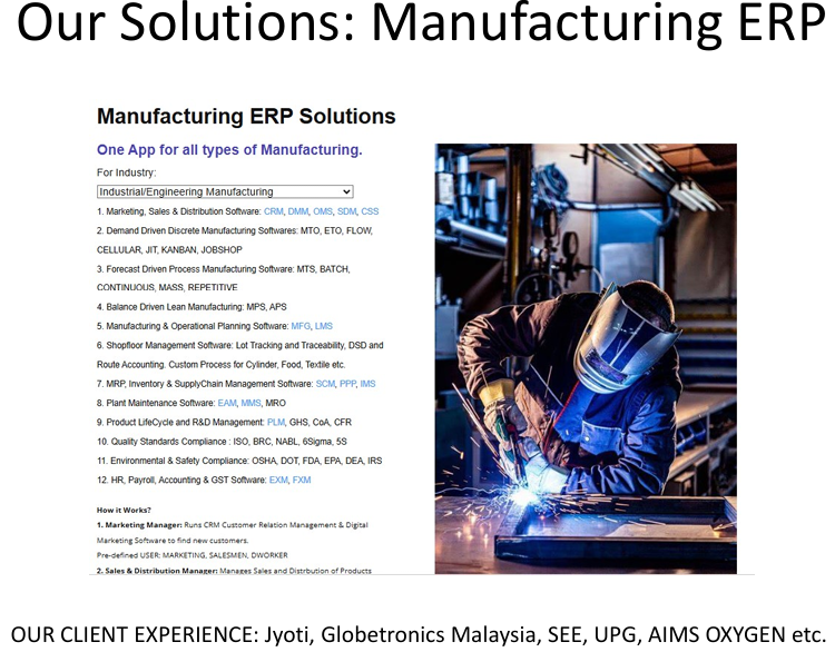 Manufacturing ERP