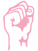 A cartoon fist