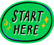 Start Here Sticker