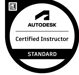 insignia de autodesk instructor