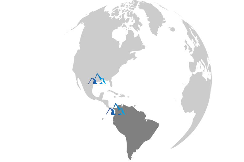 Mapara norte y suramerica ubicaciones smart cfo