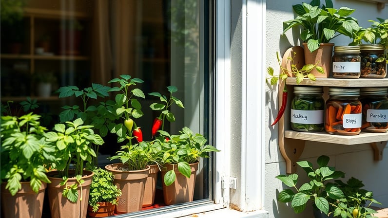 Espécies ideais para hortas em pouco espaço. Cultive ervas e hortaliças adaptadas ao ambiente.