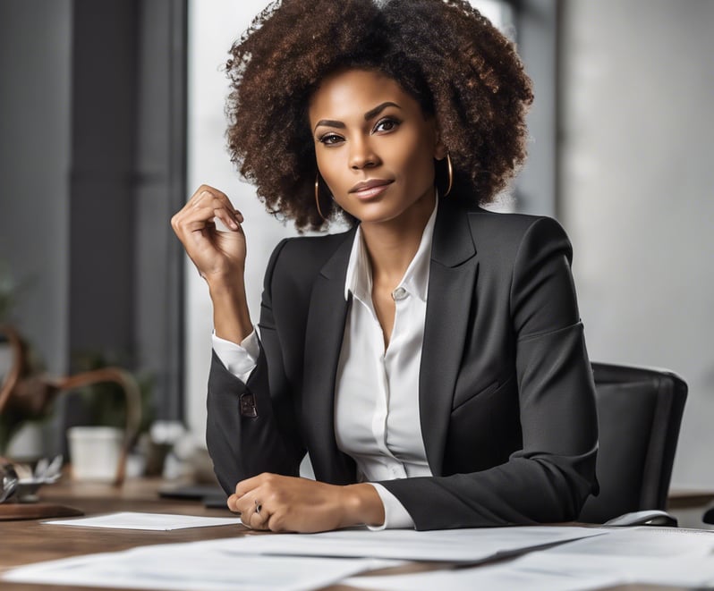 A successful black female