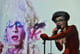 David au micro devant "So Sade" | Les Camps de l'Amor | David Noir | Photo Karine Lhémon