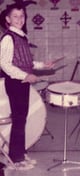 Rob Wegner drums in 5th grade band
