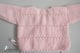 Brassiere layette bebe tricotee main