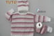 tuto tricot bébé, modèle layette à tricoter, patron vêtement bébé