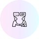 a person shaking hands